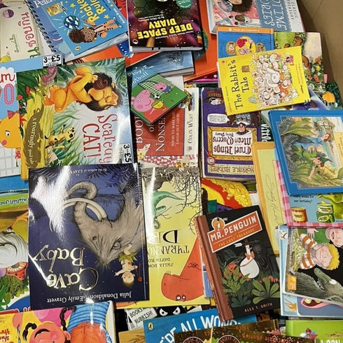 Bulk Lot of 50 Children's Paperback Picture Books - Assorted Random Mix